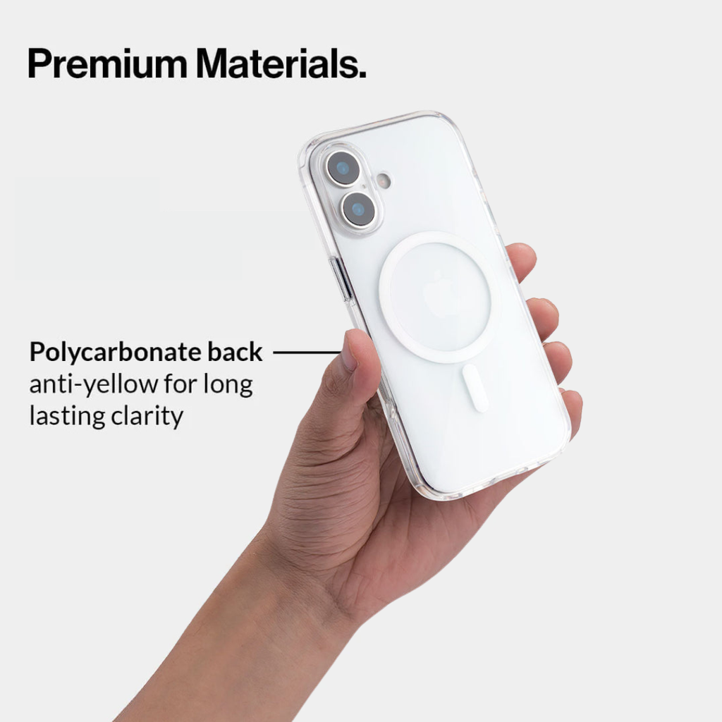 Anti-Yellow Magsafe Clear Case - iPhone 17