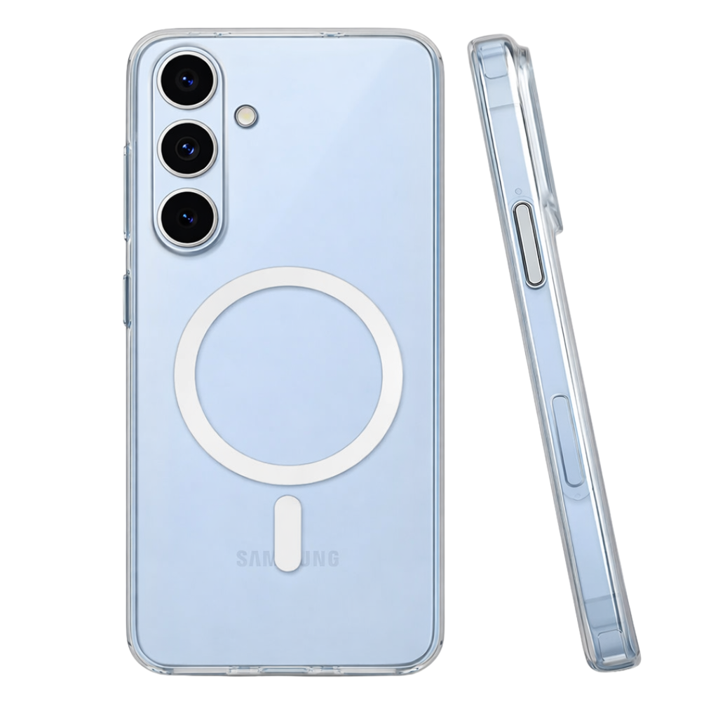 Anti-Yellow Magsafe Clear Case Samsung S Series - Galaxy S24 FE