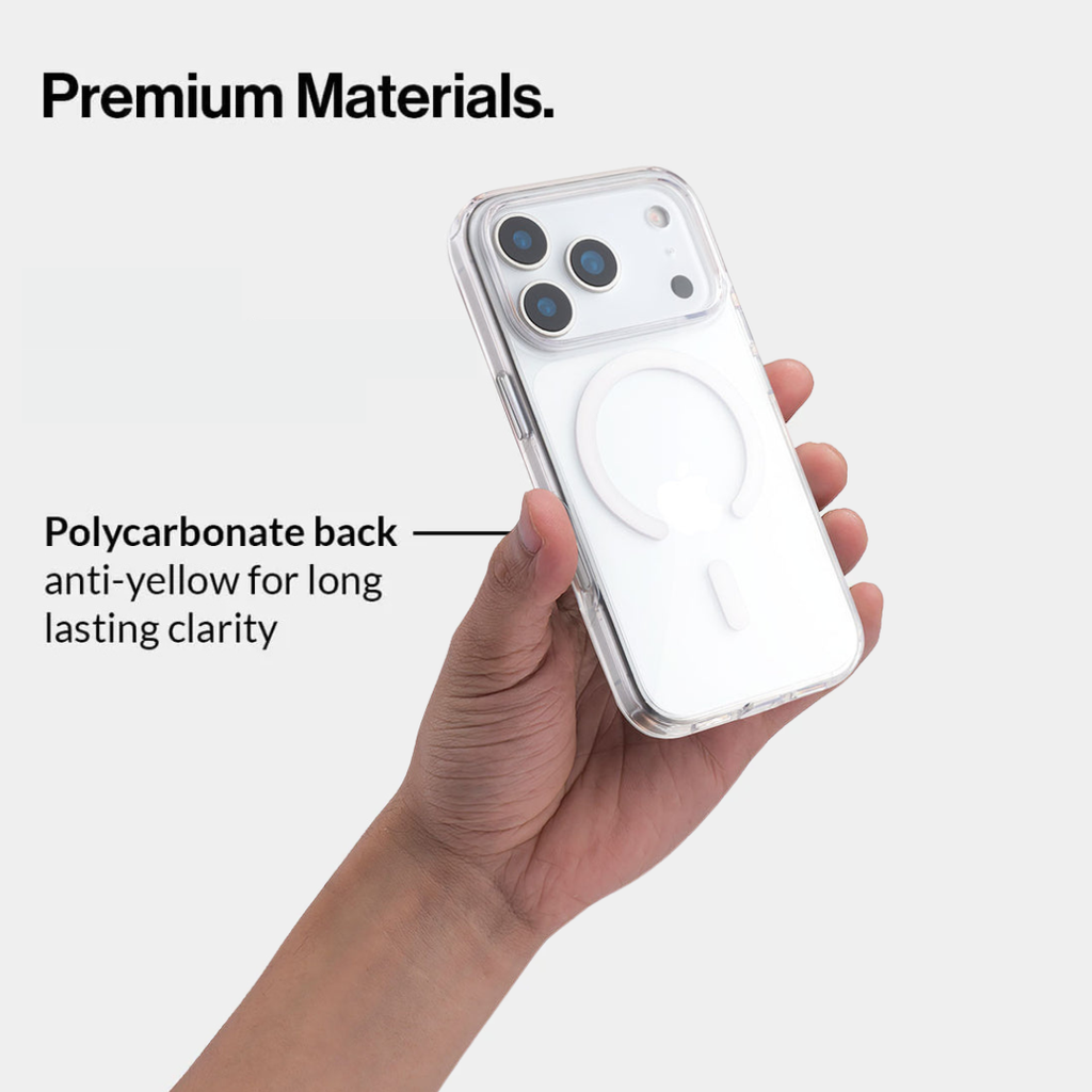 Anti-Yellow Magsafe Clear Case - iPhone 17 Pro