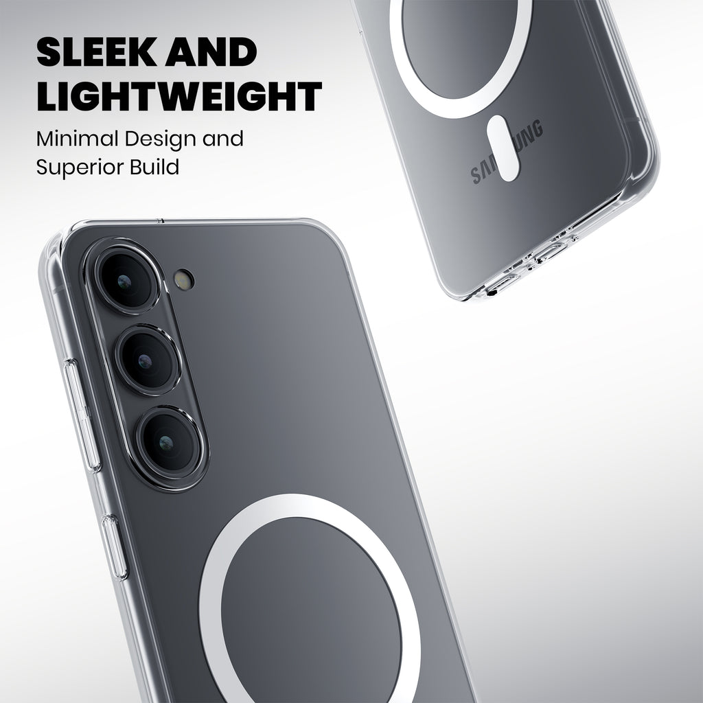 Anti-Yellow Magsafe Clear Case Samsung S Series - Galaxy S24 FE