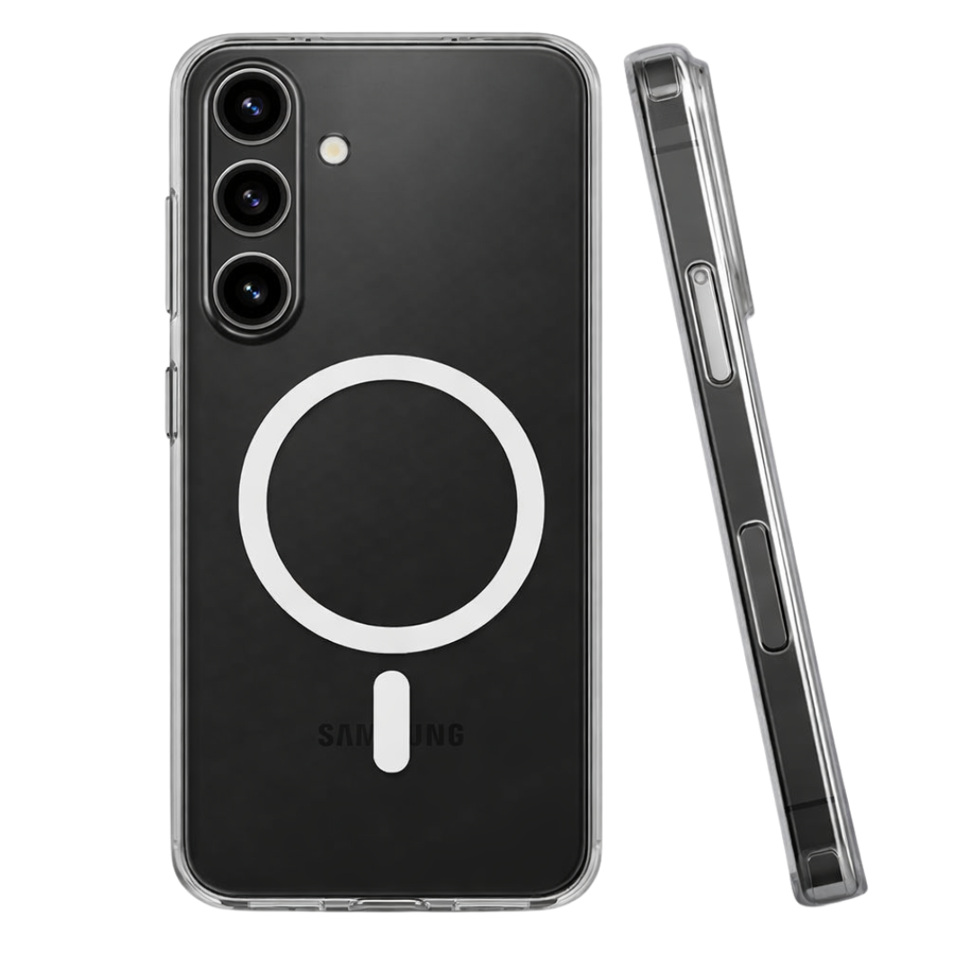 Anti-Yellow Magsafe Clear Case Samsung S Series - Galaxy S24