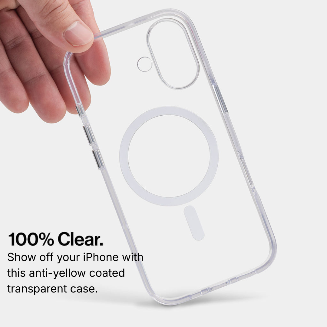 Anti-Yellow Magsafe Clear Case - iPhone 17