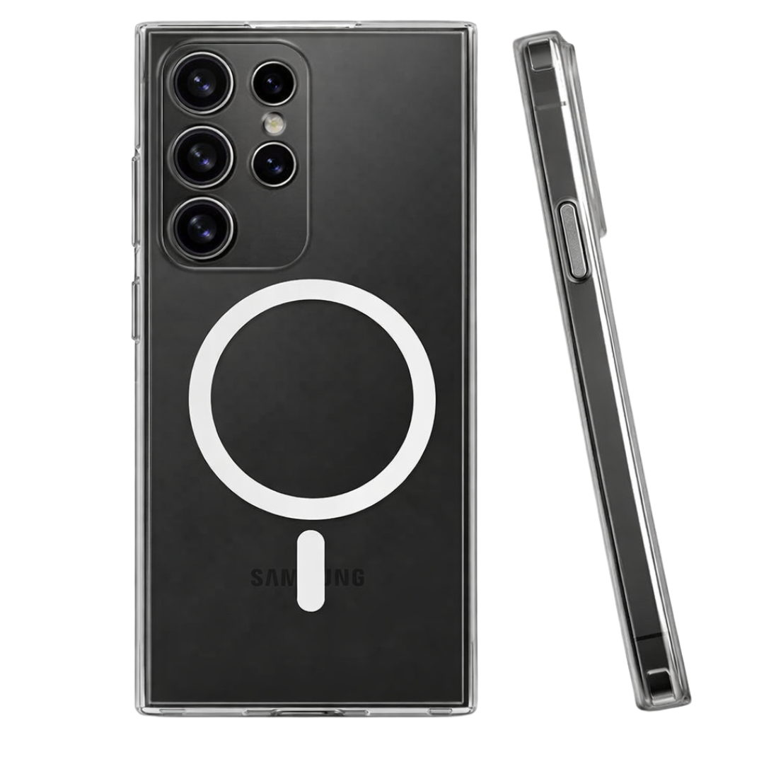 Anti-Yellow Magsafe Clear Case Samsung S Series - Galaxy S24 Ultra