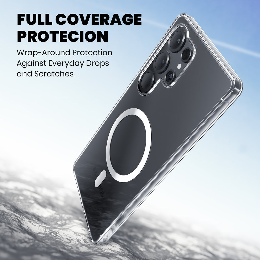 Anti-Yellow Magsafe Clear Case Samsung S series