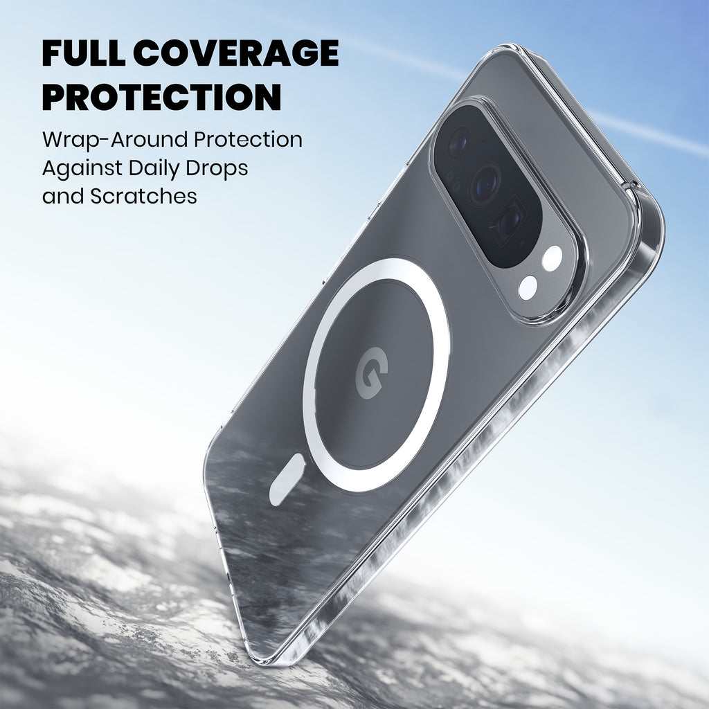 Anti-Yellow Magsafe Clear Case Google Pixel - 9 Pro
