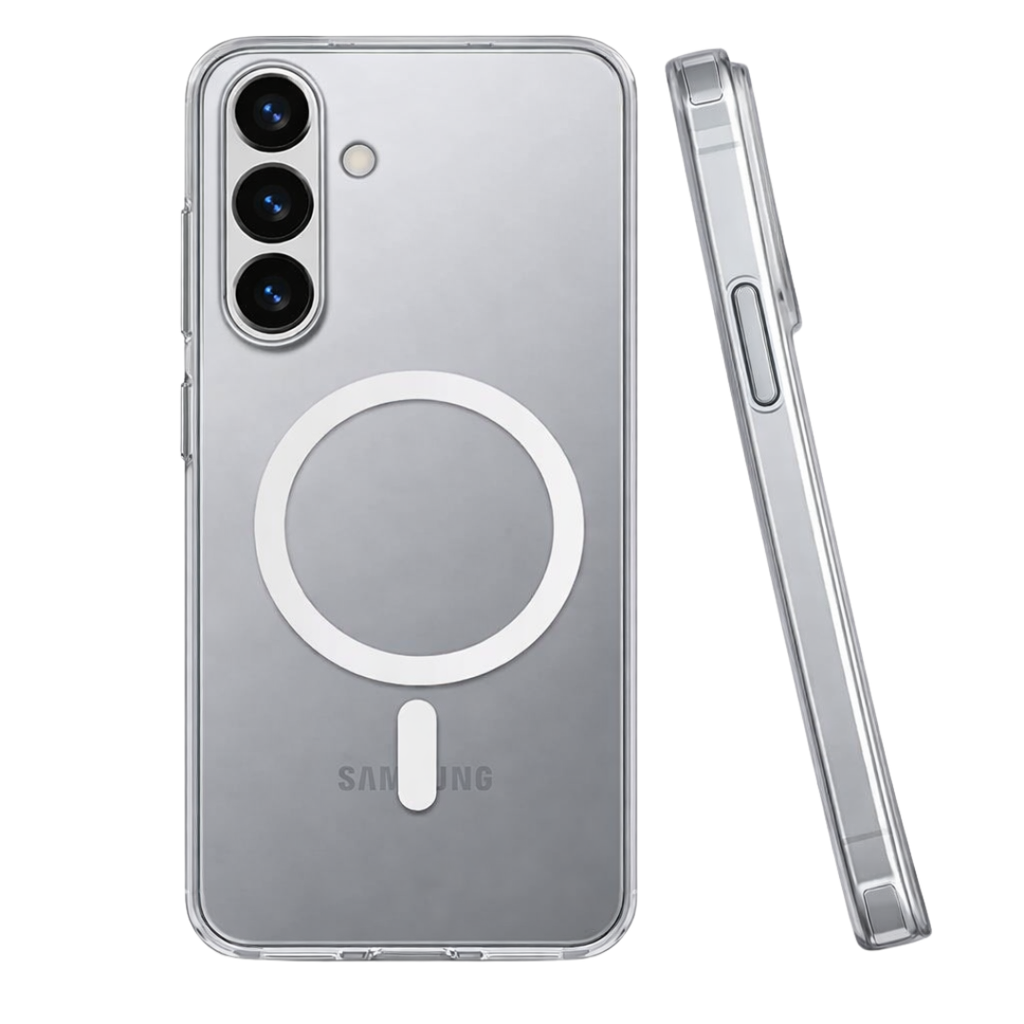 Anti-Yellow Magsafe Clear Case Samsung S Series - Galaxy S25+