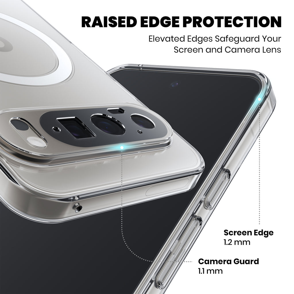 Anti-Yellow Magsafe Clear Case Google Pixel - Pixel 10 Pro XL