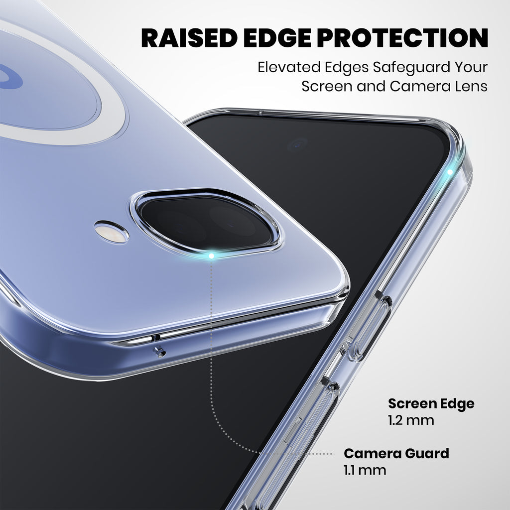 Anti-Yellow Magsafe Clear Case Google Pixel - 9a