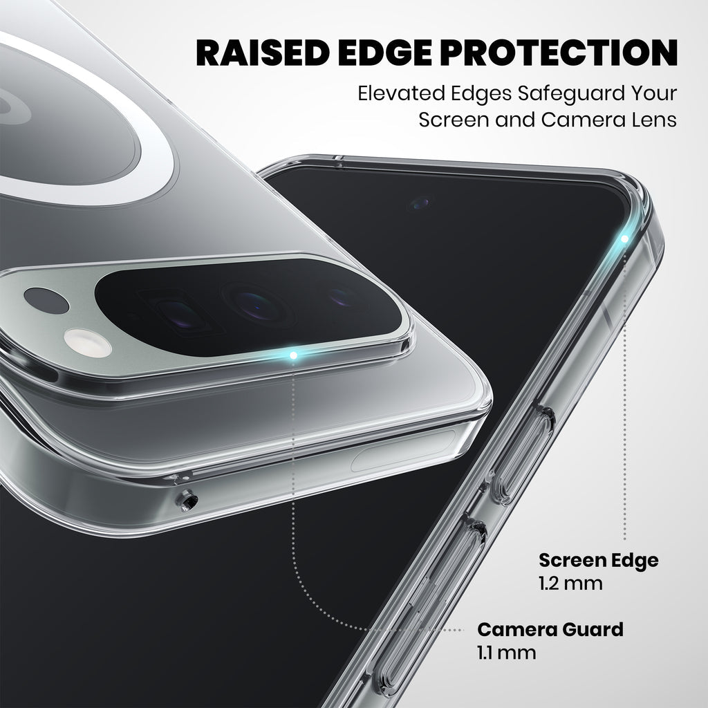 Anti-Yellow Magsafe Clear Case Google Pixel - Pixel 9 Pro XL