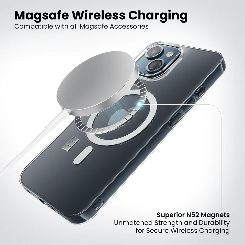 Anti-Yellow Magsafe Clear Case - iPhone 12/12 Pro