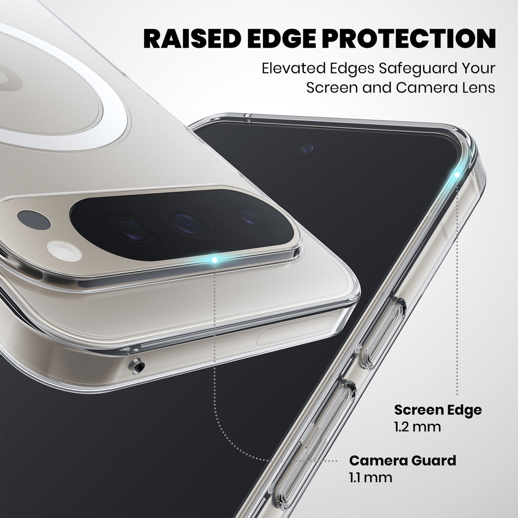 Anti-Yellow Magsafe Clear Case Google Pixel - Pixel 10 Pro