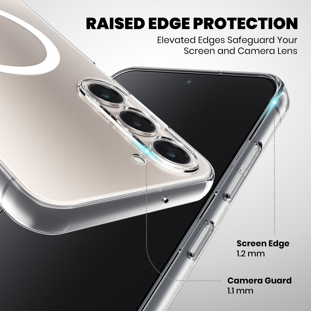 Anti-Yellow Magsafe Clear Case Samsung S Series - Galaxy S24+