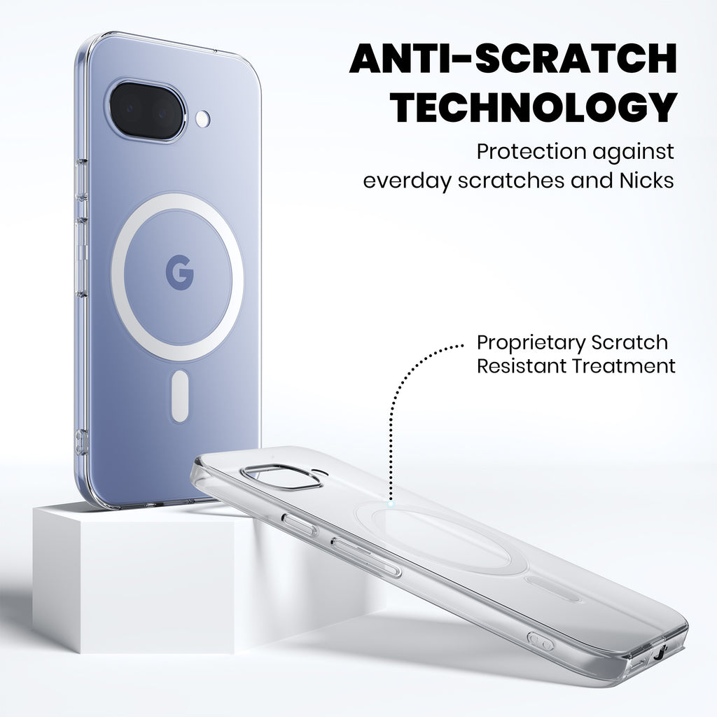 Anti-Yellow Magsafe Clear Case Google Pixel - 9a