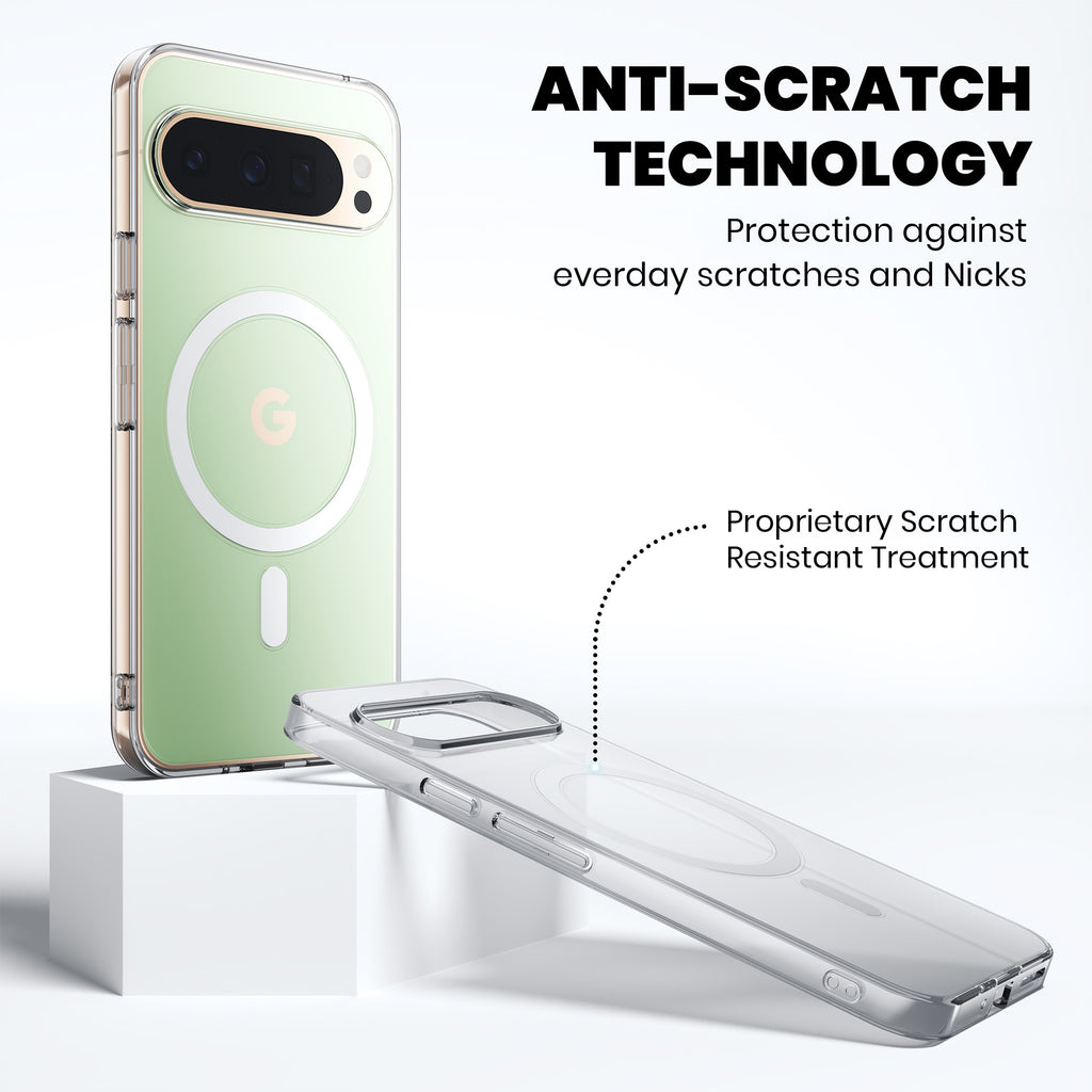 Anti-Yellow Magsafe Clear Case Google Pixel - Pixel 10 Pro