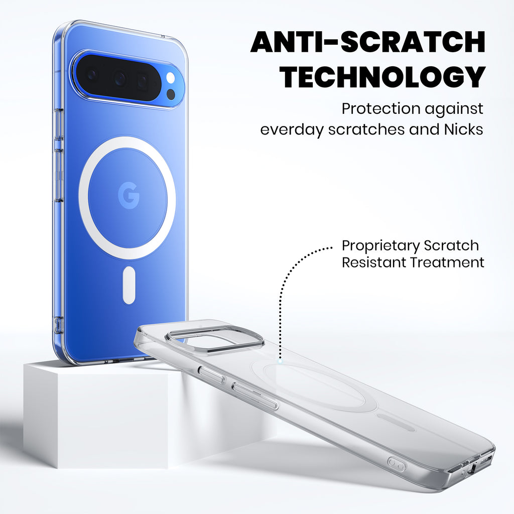 Anti-Yellow Magsafe Clear Case Google Pixel - Pixel 10