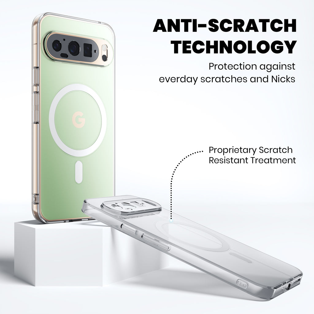 Anti-Yellow Magsafe Clear Case Google Pixel