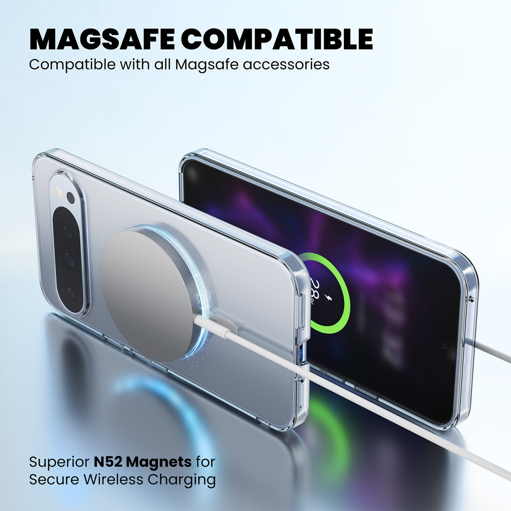 Anti-Yellow Magsafe Clear Case Google Pixel - Pixel 10 Pro