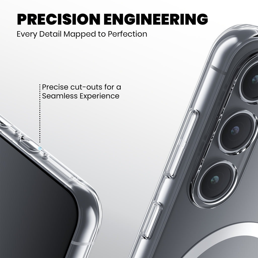 Anti-Yellow Magsafe Clear Case Samsung S Series - Galaxy S24 FE