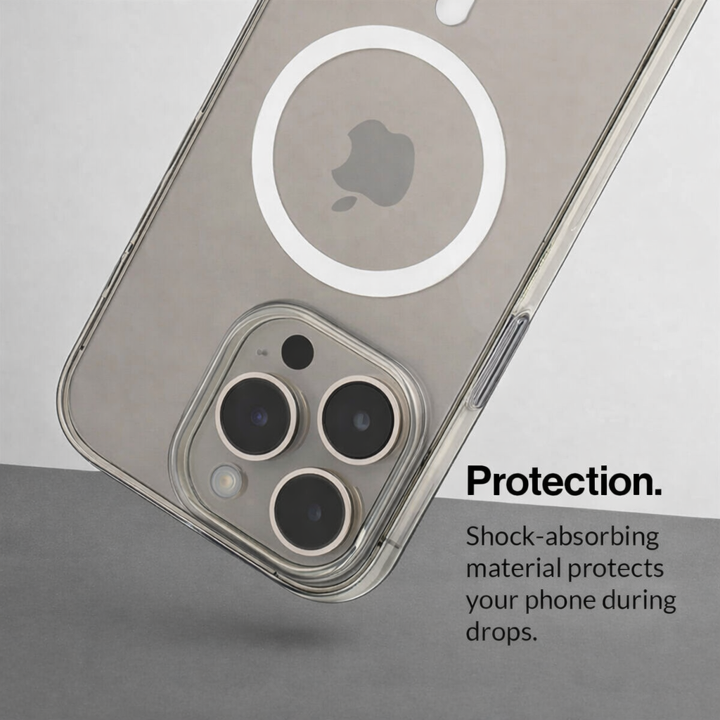 Anti-Yellow Magsafe Clear Case