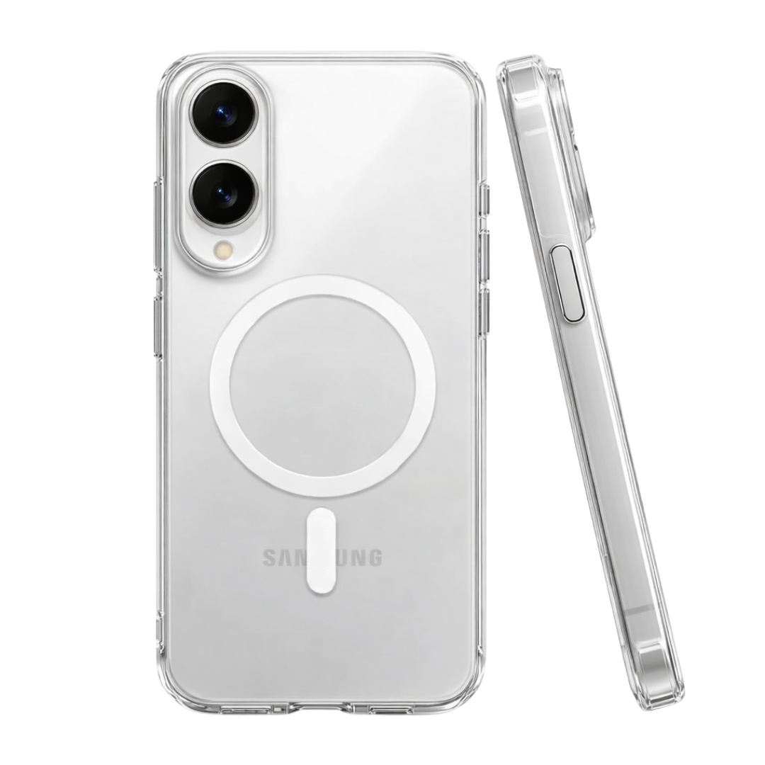 Anti-Yellow Magsafe Clear Case Samsung S Series - Galaxy S25 Edge