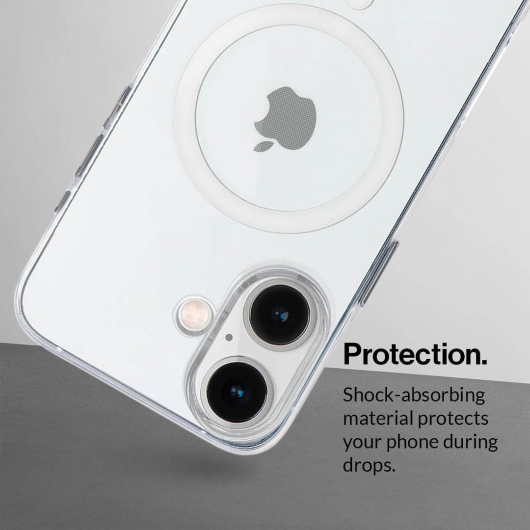 Anti-Yellow Magsafe Clear Case - iPhone 16 Plus