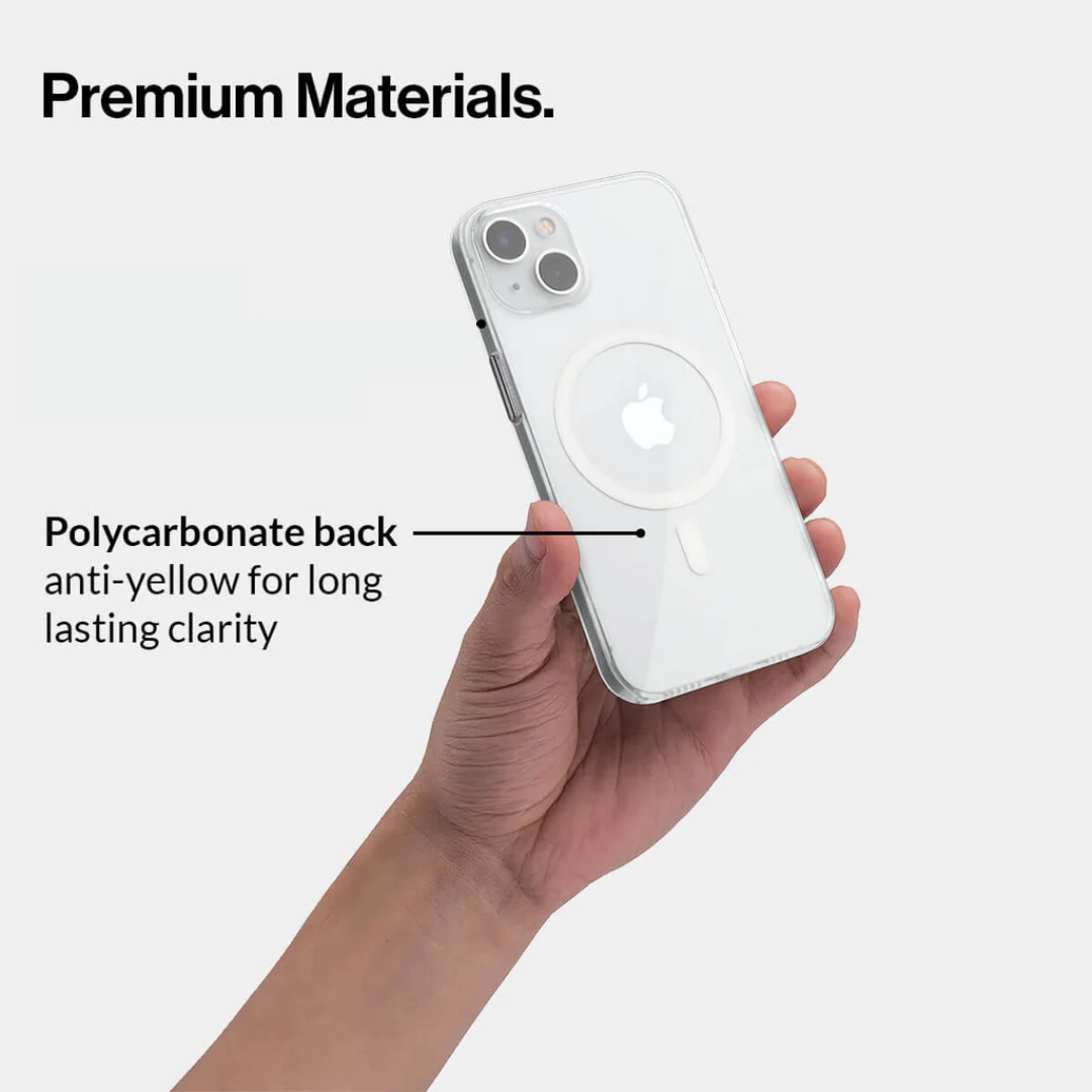 Anti-Yellow Magsafe Clear Case - iPhone 15