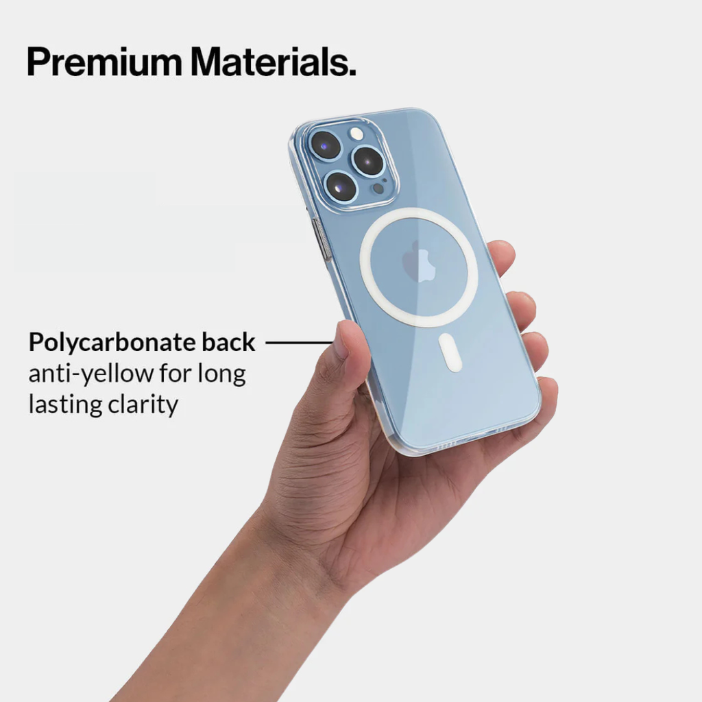 Anti-Yellow Magsafe Clear Case - iPhone 13 Pro Max