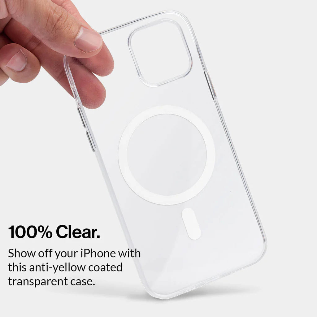 Anti-Yellow Magsafe Clear Case - iPhone 15